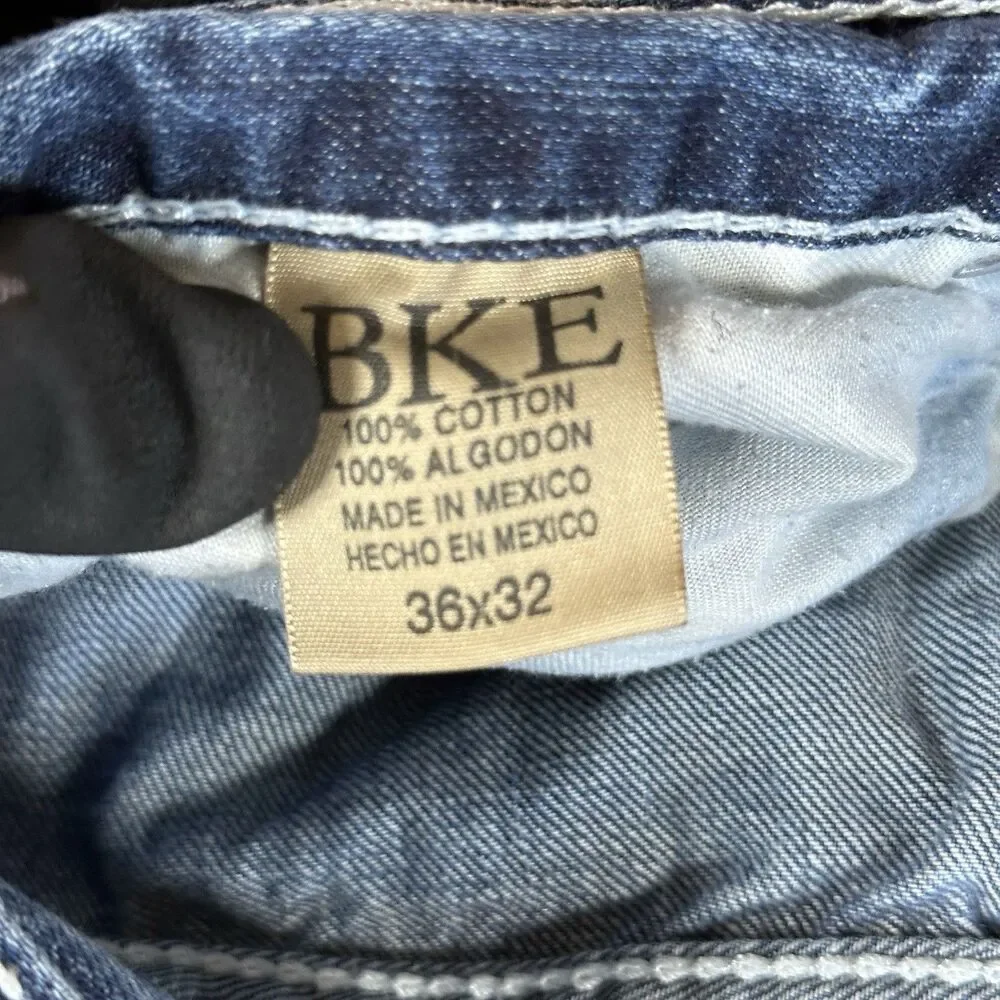BKE Tyler‎ Jeans Men's Size 36x29 Medium Wash Blue